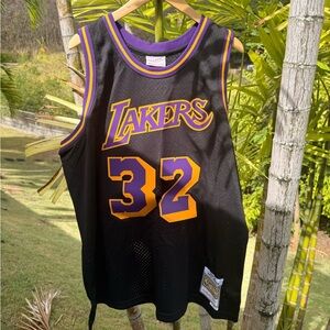 Magic Johnson LA Lakers Mitchell & Ness Jersey